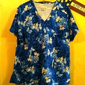 Koi 2x scrub top